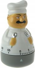 Zdjęcie MINUTNIK Kuchenny Nakręcany KUCHARZ Szef Kuchni TIMER 4579 - Andrychów
