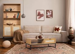 Zdjęcie Zestaw mebli do salonu Capri w stylu boho - Wyszków