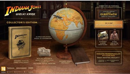 Indiana Jones i Wielki Krąg Edycja Kolekcjonerska (Gra Xbox Series X)