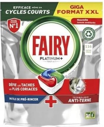 FAIRY Kapsułki do zmywarki 58szt. Platinium Plus Regular FR /3