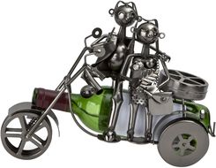 Zdjęcie Stojak na wino Motocyklista i Pasażer - Gdańsk