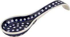 Zdjęcie Ceramiczna podstawka pod łyżkę Bolesławiec Kropki 42 - Przedecz