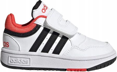 Buty dzieci ce adidas Hoops bia e na rzepy H03860 23 Ceny i opinie Ceneo.pl