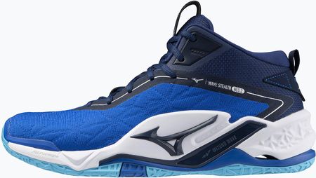 Buty Do Piłki Ręcznej Męskie Mizuno Wave Stealth Neo 2 Mid Mugen Blue/White/Estate Blue