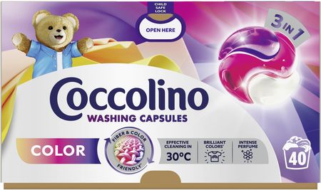 Coccolino Kapsułki Do Prania Care Color 40Szt.