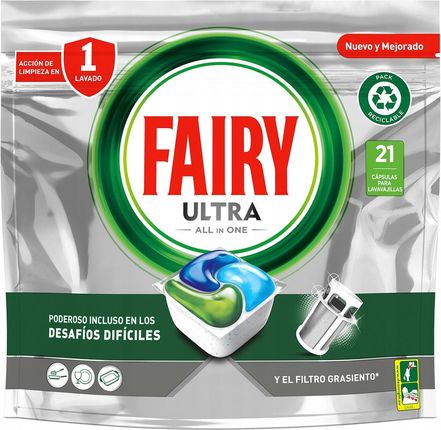 Fairy Ultra All In One Kapsułki Do Zmywarki 21Szt.