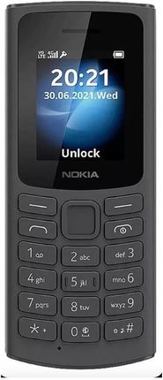 GSM NOKIA 105 2021 CZARNY Telefon