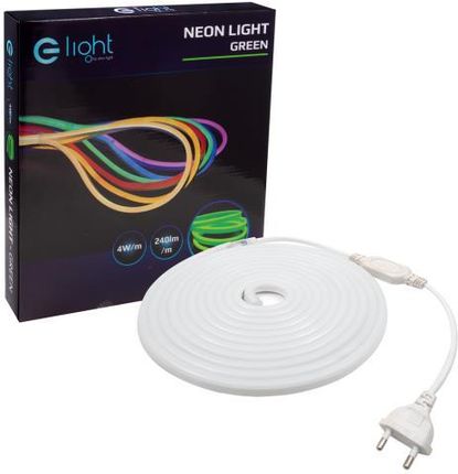 Milagro Neon Flex Led Zielony 5M 230V EKF1244