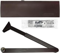 Zdjęcie Zestaw GEZE BRĄZOWY samozamykacz TS 2000 NV BC, brązowe ramie, standardowa płyta montażowa 3in1 - Polanów