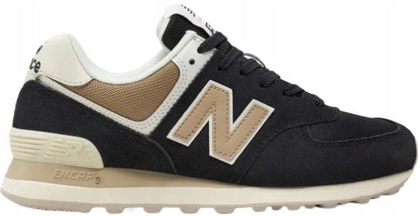 New Balance Buty Damskie Sportowe 574 czarno-beżowe 36,5 Eu