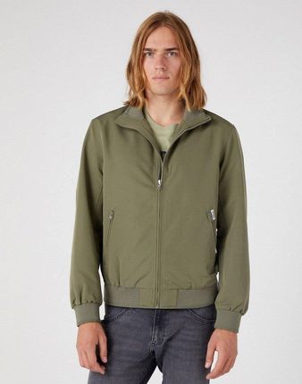 WRANGLER HARRINGTON JACKET MĘSKA KURTKA PRZEJŚCIOWA DUSTY OLIVE W481WWX45