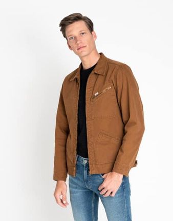 LEE 191J JACKET MĘSKA KURTKA PRZEJŚCIOWA TOFFEE L191LU20