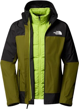 Kurtka z kapturem męska The North Face MOUNTAIN LIGHT TRICLIMATE GTX zielona NF0A84FCRMO