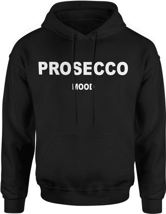 Prosecco Mood Aperol Męska bluza z kapturem (XXL, Czarny)