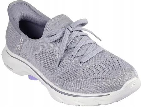 Skechers Buty Damskie Sportowe Go Walk 7 Via szare lekkie 36 Eu