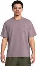 Męski t-shirt z nadrukiem Under Armour UA M Hw Os Logo Wash Ss - beżowy