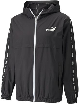 Puma Kurtka męska Puma ESS+TAPE Windbreaker czarna 847477 01