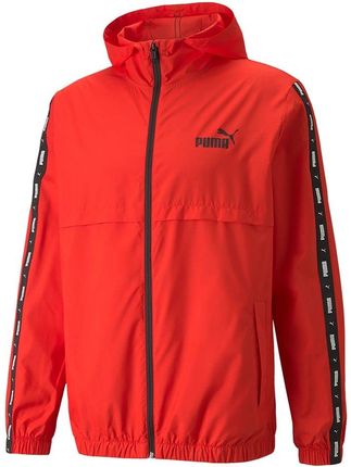 Puma Kurtka męska Puma ESS+TAPE Windbreaker czerwona 847477 11