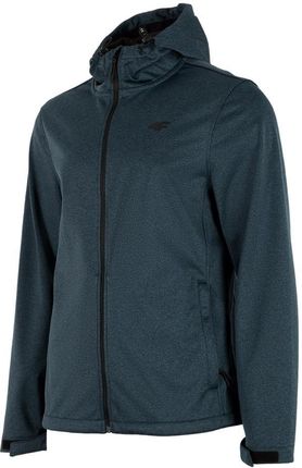 4F Kurtka męska 4F softshell ciemny granat melanż H4Z22 SFM350 30M