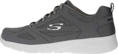 Skechers DYNAMIGHT 2.0 FALLFORD buty sportowe w dużych rozmiarach szary 58363 GRY duże buty męskie, rozmiar:46