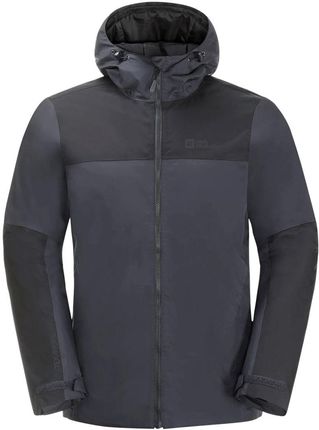 Jack Wolfskin Jasper Ins Jkt M - Męska wodoodporna kurtka zimowa Niebieski 1114321-6230 , Rozmiar: L