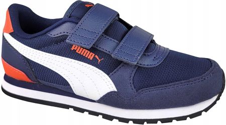 Puma St Runner V3 Mesh 385511 09 Buty Dziecięce Granatowe Na