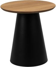 Zdjęcie Stolik kawowy okrągły Soli (23304), dąb, 45 cm, do salonu - Rzepin