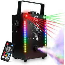 Zdjęcie LIGHT4ME FOG LASER wytwornica dymu mgły LED efekt lasera timer pilot - Poręba
