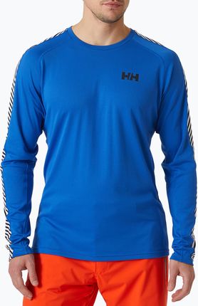 Longsleeve Termoaktywny Męski Helly Hansen Lifa Active Stripe Crew Cobalt 2.0