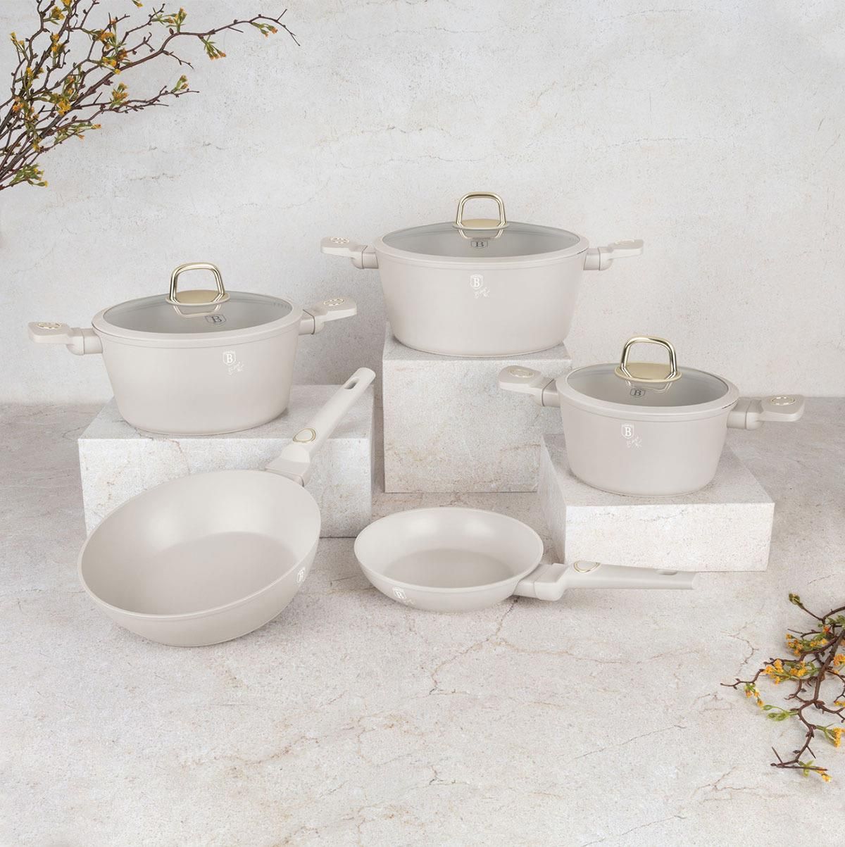 BỘ NỒI 10 CHI TIẾT BERLINGER HAUS BH/8080 SAHARA COLLECTION