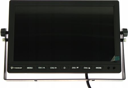 Tt Technology Monitor 10'' Cali 4X Kamery Cofania 4Pin Zestaw Tt102Mq - zdjęcie 4