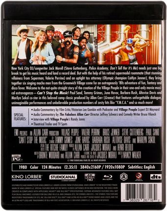 Can't Stop the Music (Blu-Ray 4K)+(Blu-Ray) - zdjęcie 3