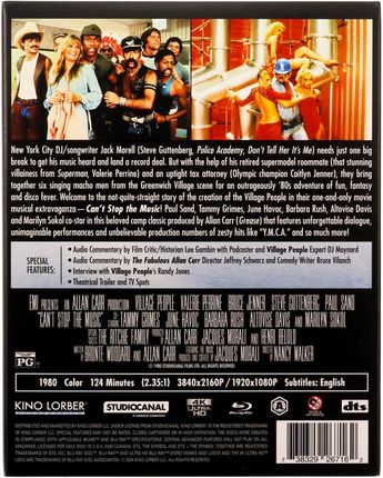 Can't Stop the Music (Blu-Ray 4K)+(Blu-Ray) - zdjęcie 2
