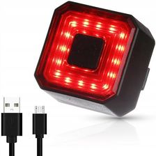 Interlook Lampka Rowerowa Tylna Led Usb Oświetlenie Na Rower