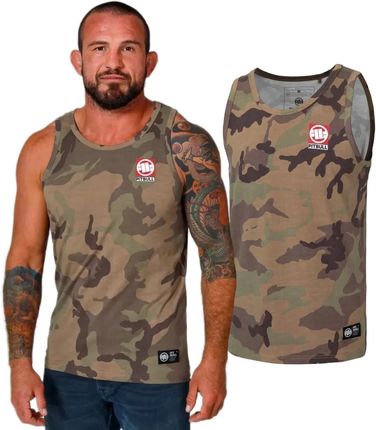 Tank Top Pit Bull Middle Weight 190 Spandex Small Hilltop '24 - Woodland Camo S