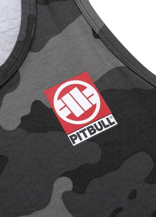 Tank Top Pit Bull Middle Weight 190 Spandex Small Hilltop '24 - All Black Camo M - zdjęcie 2