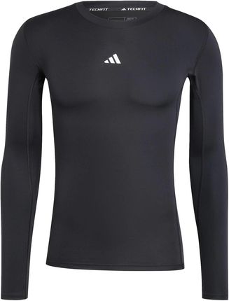 Longsleeve treningowy męski adidas TECHFIT czarny JE6702