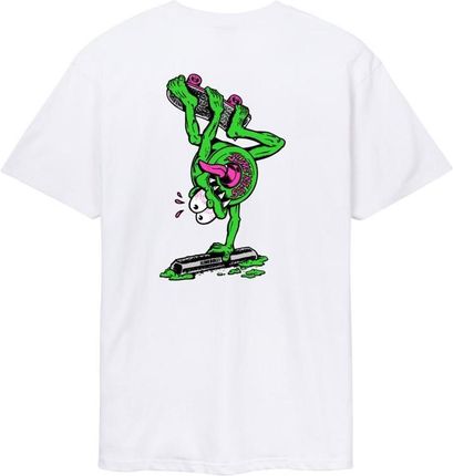 koszulka SANTA CRUZ - Slimey II T-Shirt White (WHITE) rozmiar: S