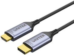 Przewód DisplayPort 1.4 do HDMI 2.1 Unitek 8K, 1,8m (V1610A01)