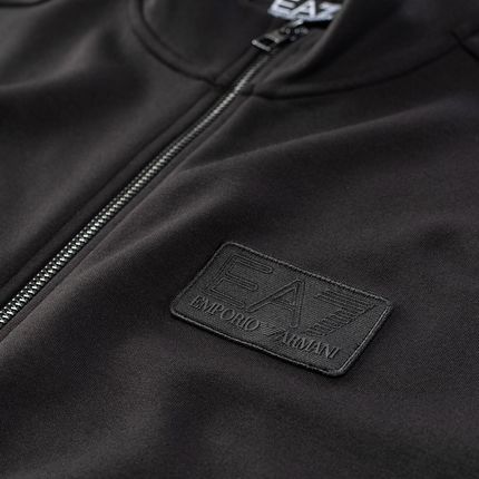 Męska Bluza Ea7 Emporio Armani Train Lux M T-Top FZ Double Knit 6Dpm83Pjzkz1200 – Czarny - zdjęcie 2