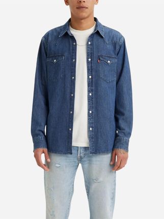 Levi'S Koszula męska jeansowa Classic Western Standard 85745-0073 Granatowa