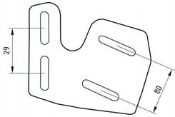 Zdjęcie Unia Uchwyt Zgarniacza Lewy 1126/60-006/0 Tur 1126600060 - Ciechocinek