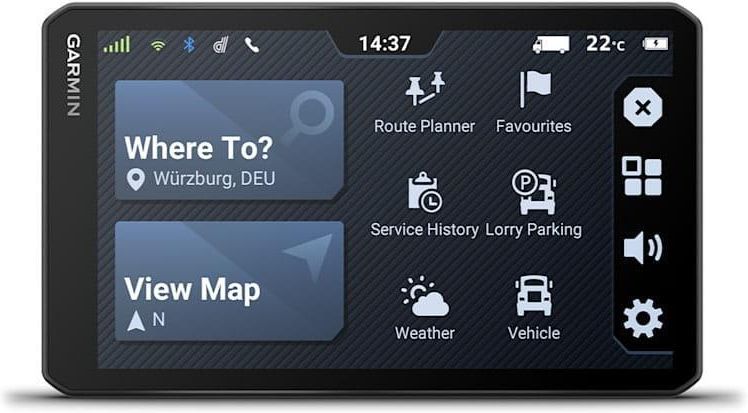 фото GPS-навігатор автомобільний Garmin Dezl LGV720 (010-02924-15)