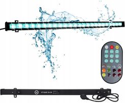 Zdjęcie LIGHT4ME IP BAR 24 IR listwa oświetleniowa belka LED IP65 Bluetooth oświetlenie sceniczne sterowane smartfonem pilot - Toszek