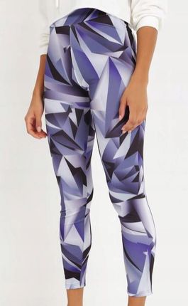 Gng Legginsy Damskie Sportowe Spodnie Elastyczne Z Wysokim Stanem 2XL