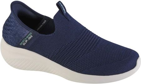 Buty sneakersy Damskie Skechers Slip-Ins Ultra Flex 3.0 Smooth Step 149709-NVY Granatowy