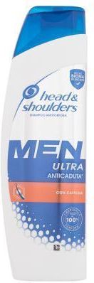 Head & Shoulders Men Ultra Hair Booster Przeciwłupieżowy Szampon Ograniczający Przedwczesne Wypadanie Włosów 225ml