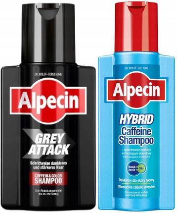 Alpecin Grey Attack Caffeine & Colour Szampon Do Włosów 250ml