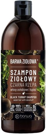 Barwa Szampon Ziołowy Do Włosów Osłabionych I Łupieżem Czarna Rzepa 480ml