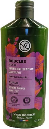 Yves Rocher Yves Rocher Szampon Do Włosów Kręconych Z Lnem Bio 300ml